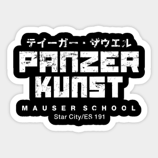 panzer kunst Sticker